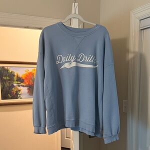Daily Drills Blue Varsity Sweatshirt